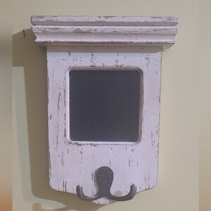 Entryway Chalkboard Frame Key Holder/Hook